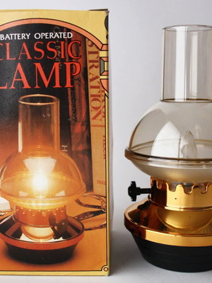 Plastic lamp Classic Lamp 1992 new