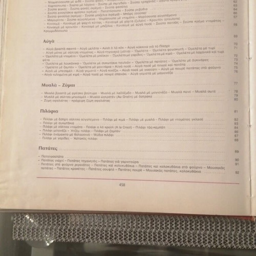 Cookbook The Greek Cuisine used by Sofia Skoura