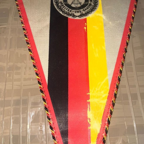 Rare Sports Club Banner of East Germany's Potsdam Army, 1970s, used