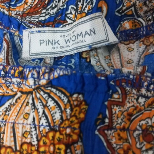 Women's shorts multicolored like new Pink Woman, size S