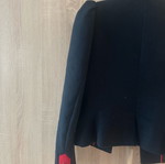 Mango military style jacket used, blue with red and gold details