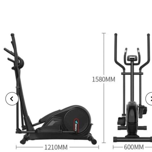 Elliptic treadmill like new, used few times