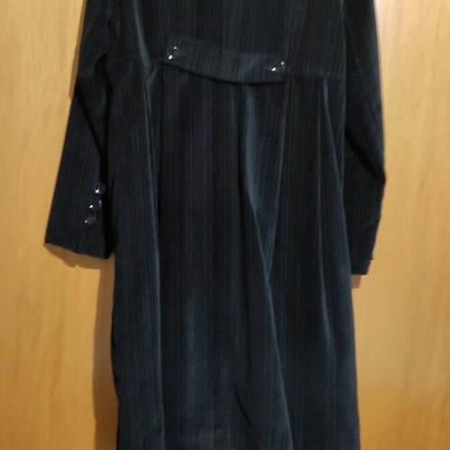 Vintage corduroy women's coat black XL like new Milk & Honey London