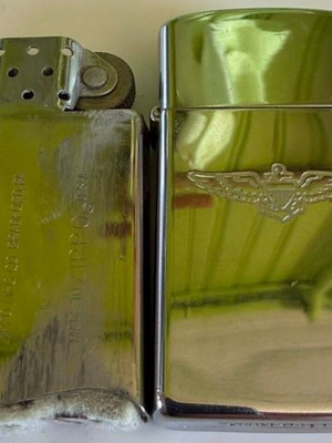 Αναπτήρας Zippo High Polish Chrome 2015 US Aviator Wings μεταχειρισμένος