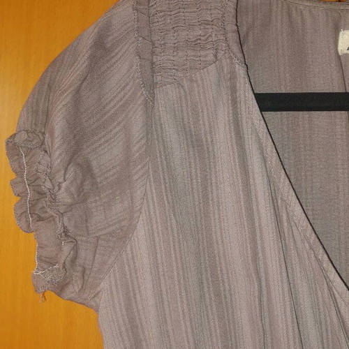 Dress gray like new, size M, above the knee