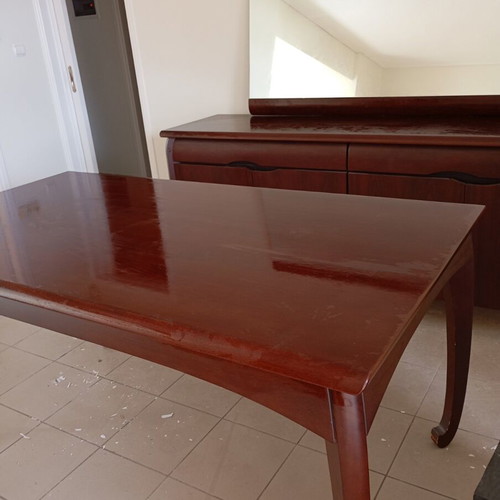 Living room furniture like new, solid cherry wood