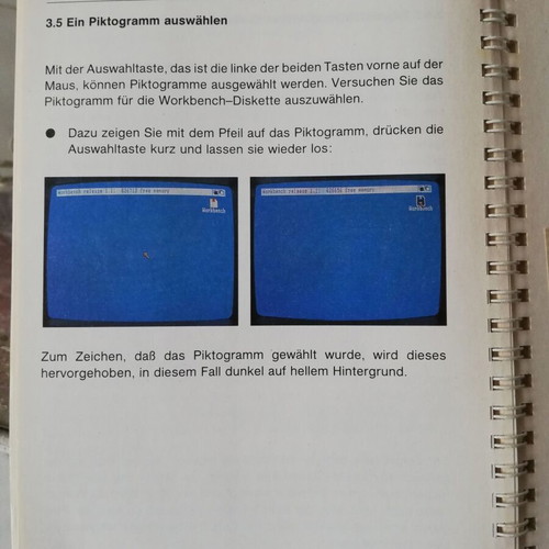 Commodore Amiga 1000 manual used