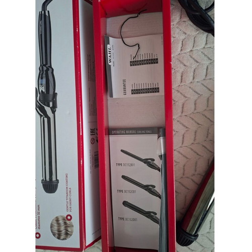 Moser TitanCurl Professional Curling Tong 32mm new