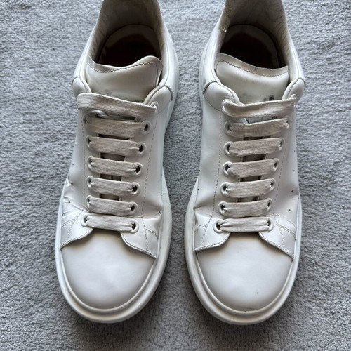 Alexander McQueen shoes unisex size 41 used, black and white sneakers
