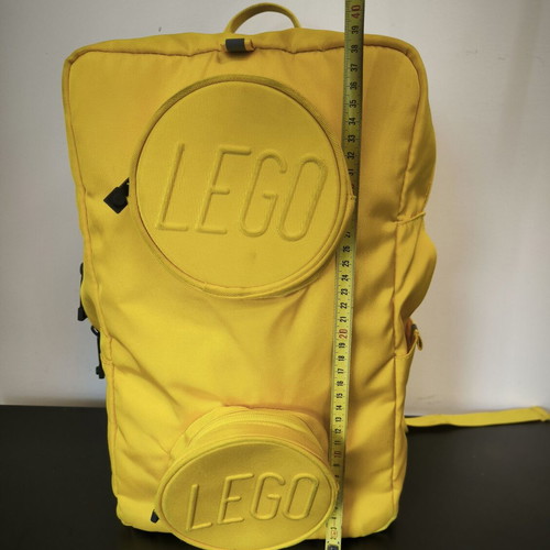 Lego Brick Backpack yellow, like new