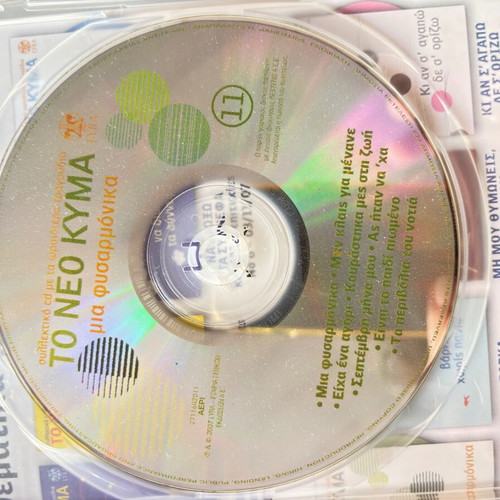 To Neo Kyma CD, entechno music