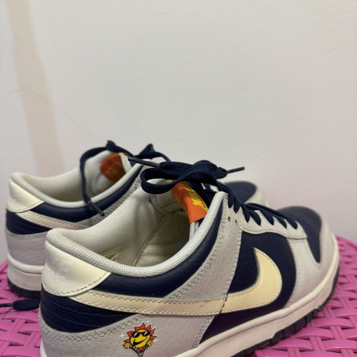 Nike Dunk sneakers like new, size 40 women, white and blue
