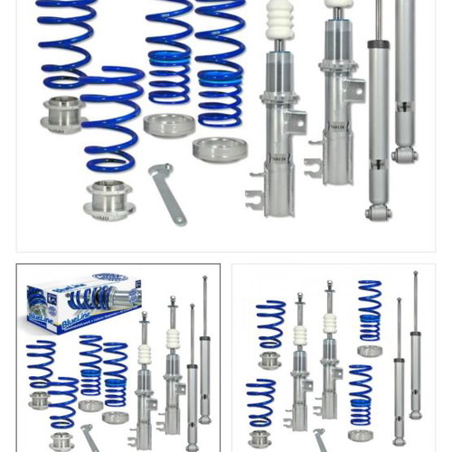 Adjustable lowering suspension kit for Opel Adam, Corsa D,E, Fiat Grande Punto, Alfa-Romeo Mito used