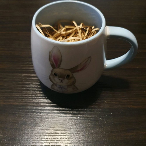 Bunny mug new in excellent condition
