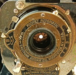 Folding pocket Kodak No 1 Model E folding camera used