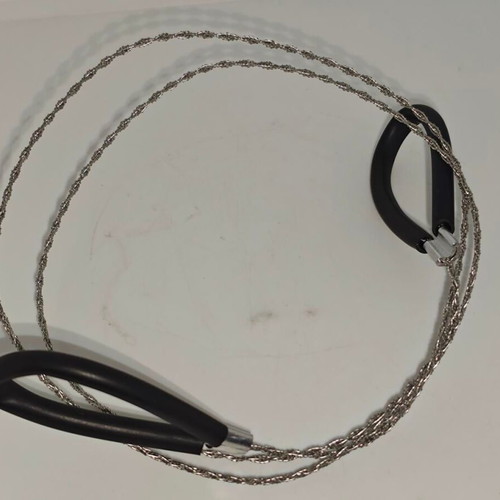 Survival saw like new, stainless steel with ergonomic handles