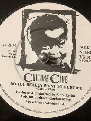 Culture Club Do You Really Want To Hurt Me βινύλιο 7" 45 RPM single μεταχειρισμένο