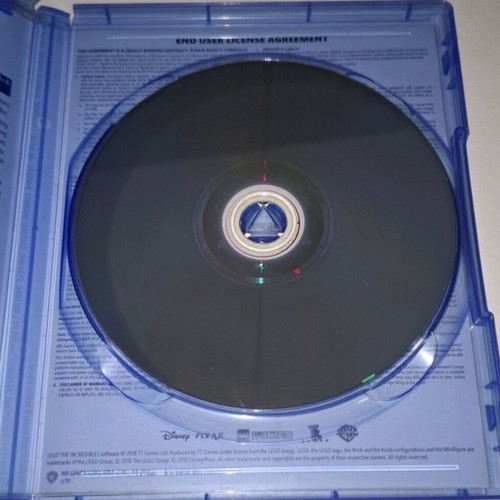 Lego The Incredibles PS4 game used