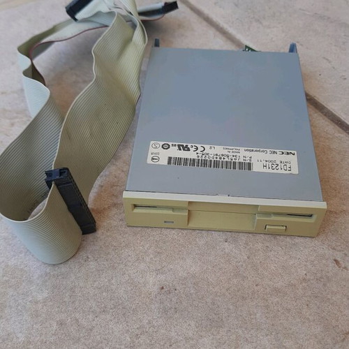 Nec floppy disk 3.5 used