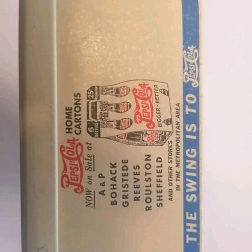 Pepsi Cola metal tin used by Virojianglor
