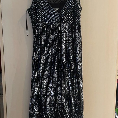 Mango dress black new size M / 38 / 10