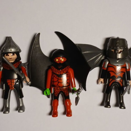 Playmobil 5 φιγούρες ιπποτών σαν καινούργιο