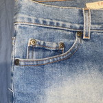 Zara TRF Denim Mini Skirt, Y2K Style, blue cotton
