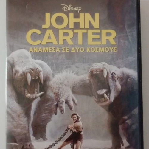 John Carter DVD used with subtitles