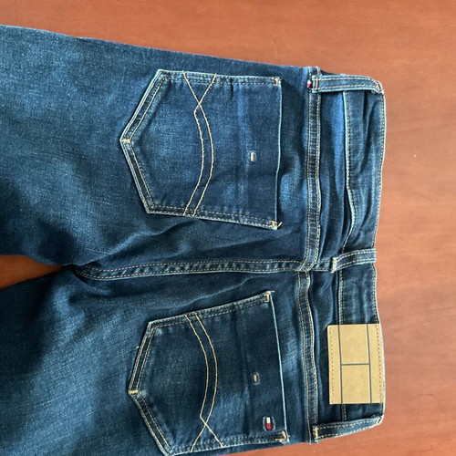Tommy Hilfiger boys' pants like new, blue, size 128 cm