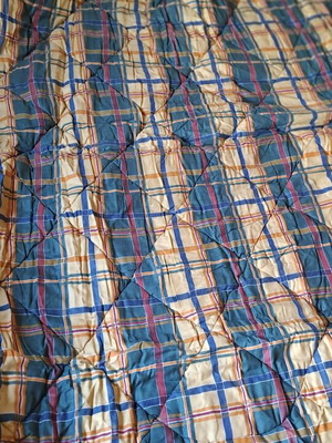 Multicolored quilt like new
