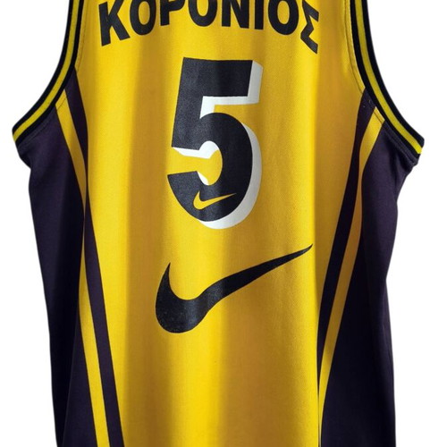 Matchworn Nike basketball jersey Angelos Koronios AEK 2000-2001 like new