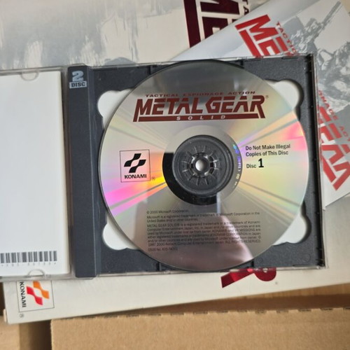 Metal Gear Solid + VR Missions for PC like new