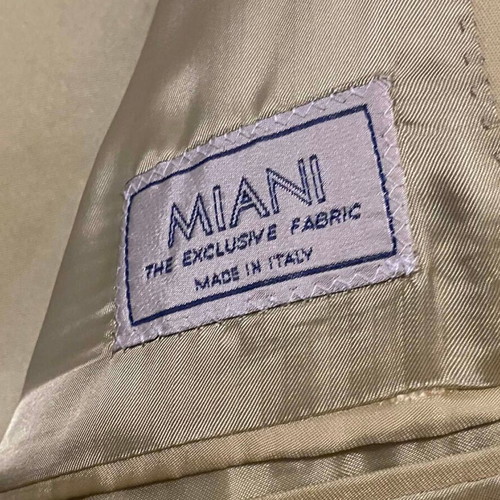 Men's jacket new Italian tailoring size 54 beige