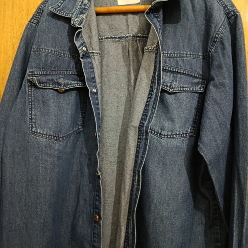 Men's denim shirt 3XL used with bonus shirt