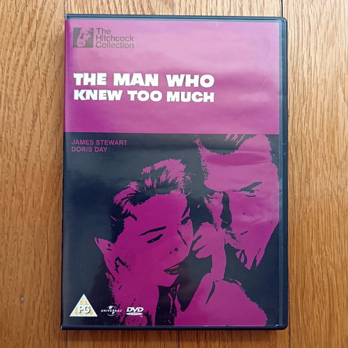 The Man Who Knew Too Much DVD μεταχειρισμένο, θρίλερ