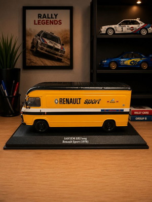 Renault Sport SAVIEM SB2 Long 1:43 model van like new