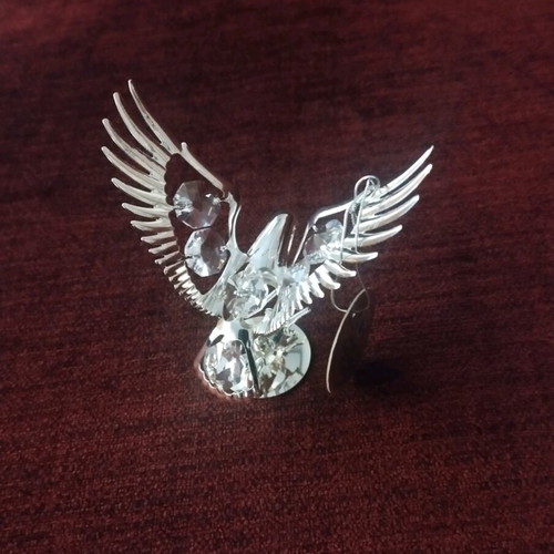 Crystal Temptation decorative eagle new with Swarovski crystals