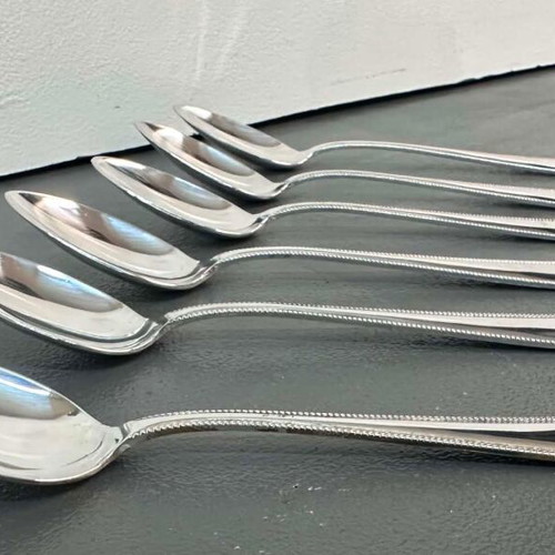 Silver Spoons 800 Grade Set of 6 New with Authenticity Stamp