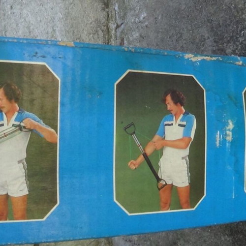StrongMan Air Exerciser μεταχειρισμένο vintage όργανο γυμναστικής με κουτί