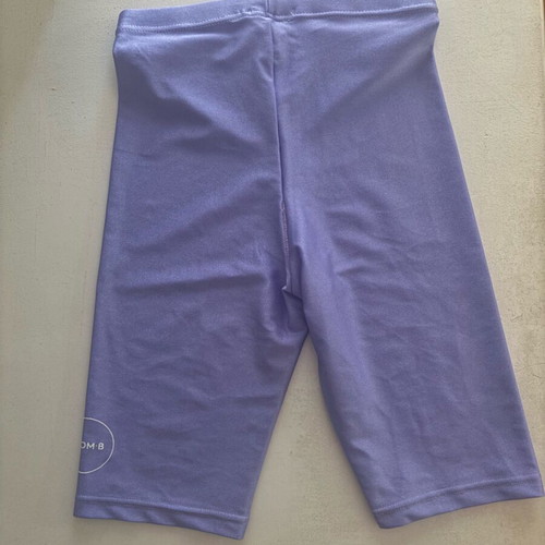 Lilac cycling shorts used, size XS