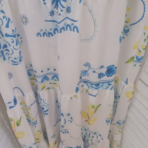 Never Fully Dressed Medium Dress with Lemon Print like new