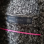 Πανωφόρι Zara μεταχειρισμένο, μέγεθος M, μαύρο