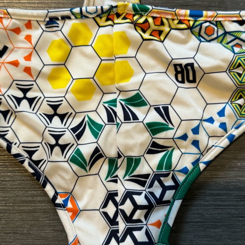 Dirk Bikkerbergs swimsuit like new, youth size S, white