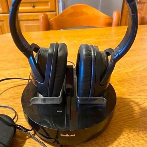 Meliconi HP300 wireless stereo headphones like new