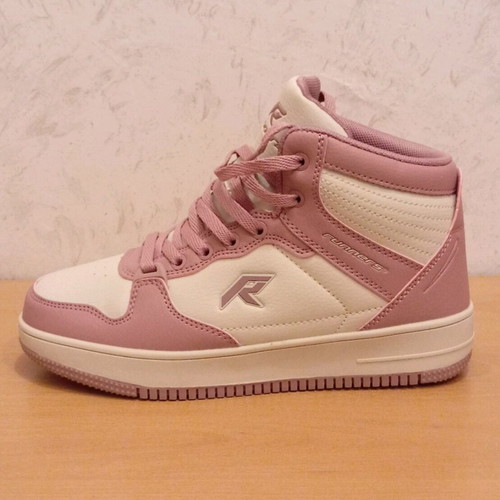 Runners women's sneakers new, sporty, pink and beige, size 37