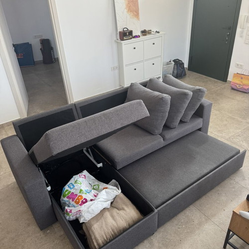 Jysk three-seater sofa with storage and bed function