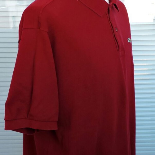 Lacoste Devanlay men's burgundy polo shirt XL F5191