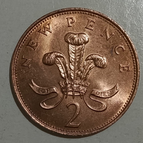 Elizabeth II 1971 coin used