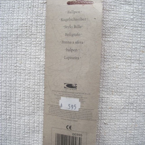 The Hunchback of Notre Dame pen new, sealed card