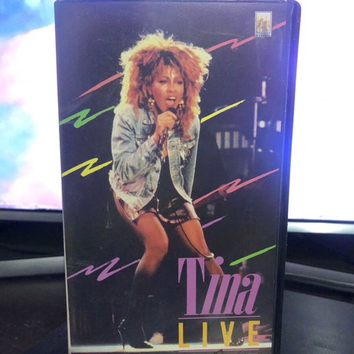 Tina Turner Private Dancer Tour ‘85 Betamax video cassette used